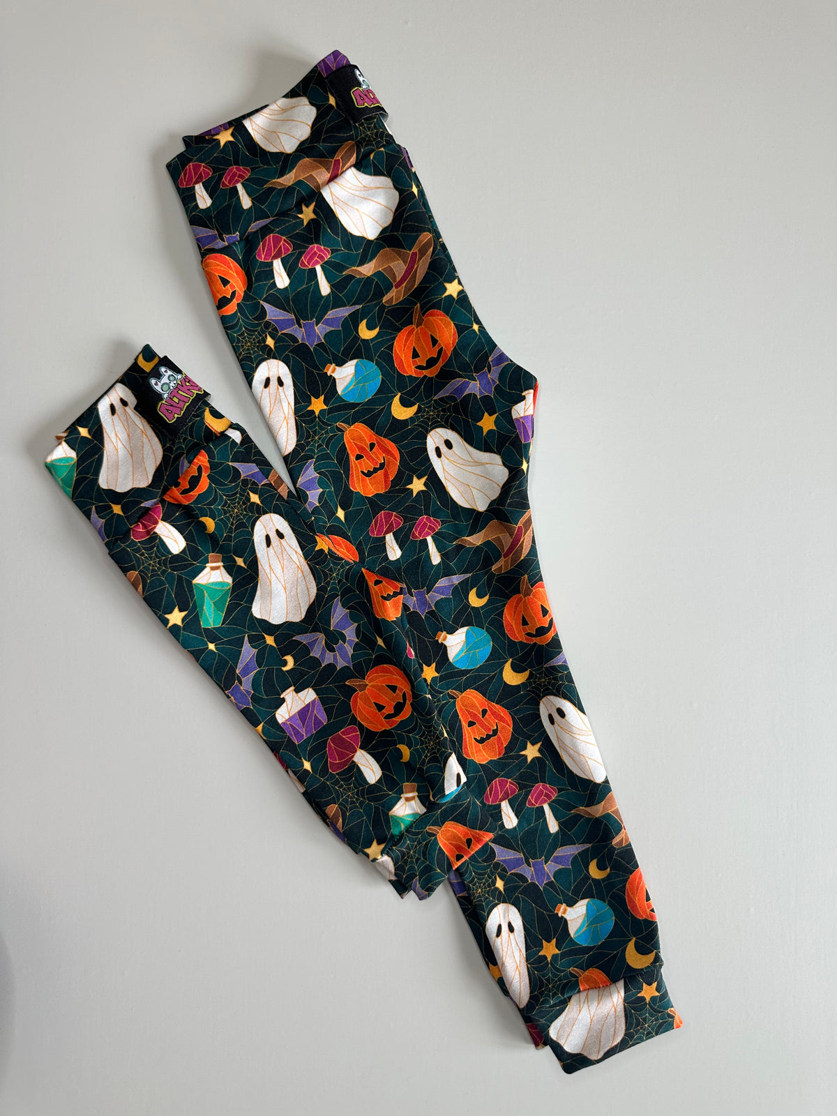 Spooky Stained Glass Baby and Children's Leggings