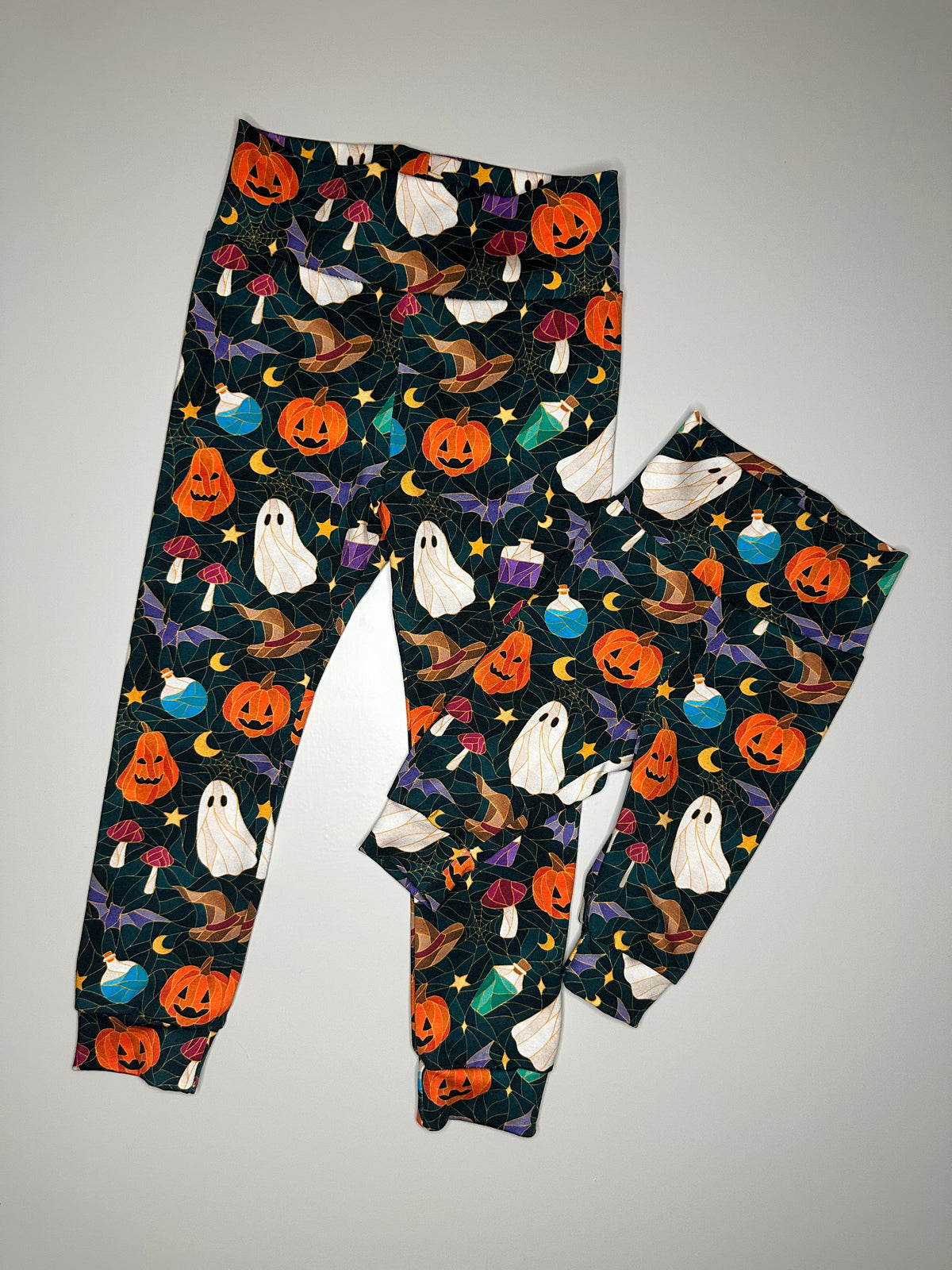Spooky Stained Glass Baby and Children's Leggings