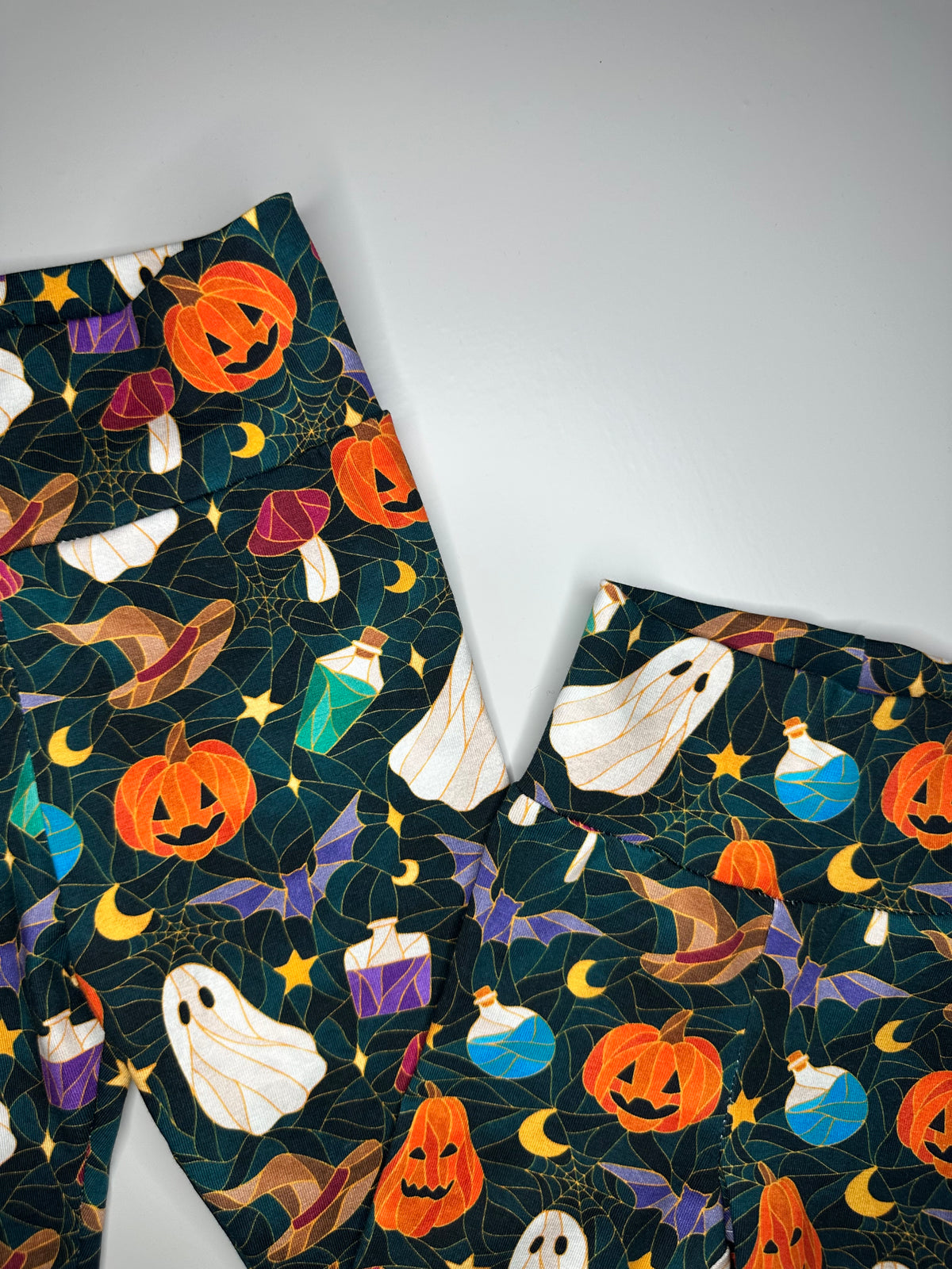 Spooky Stained Glass Baby and Children's Leggings
